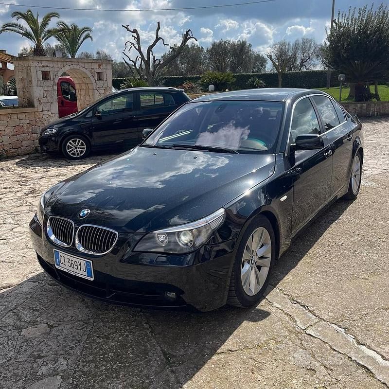 Usata BMW 525 177 CV (130 kW) 2006 Nero Berlina