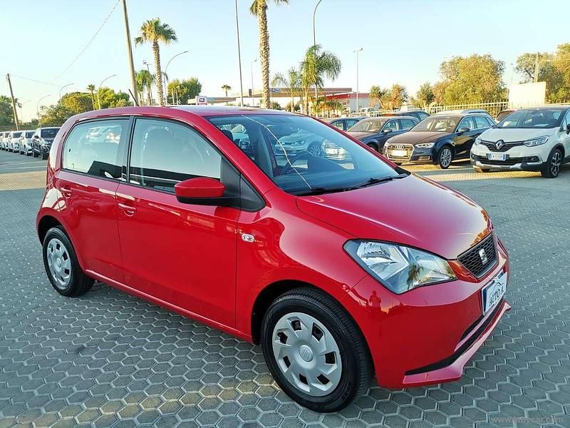 Usata Seat Mii Style 68 CV (50 kW) 2016 Rosso Utilitaria