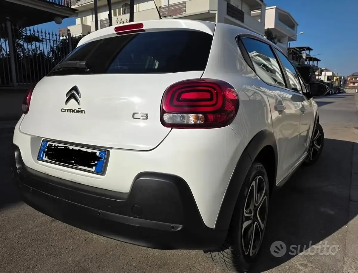 Usata Citroën C3 75 CV (55 kW) 2018 Bianco Utilitaria