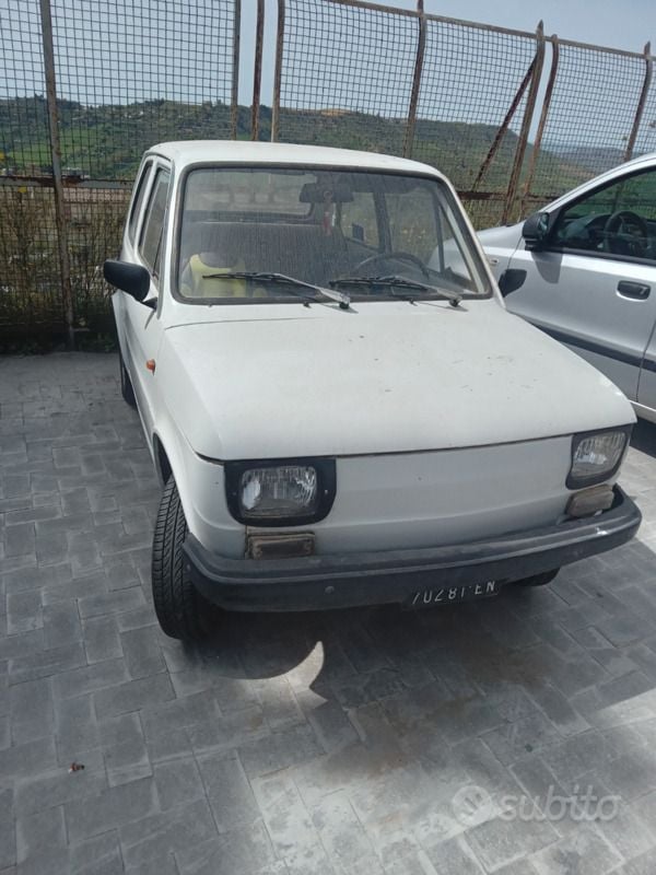 Usata Fiat 126 1980 Bianco Utilitaria