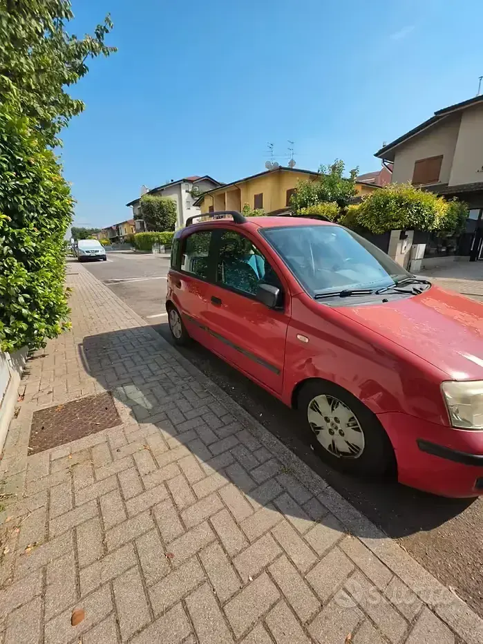 Usata Fiat Panda 60 CV (44 kW) 2003 Rosso Utilitaria