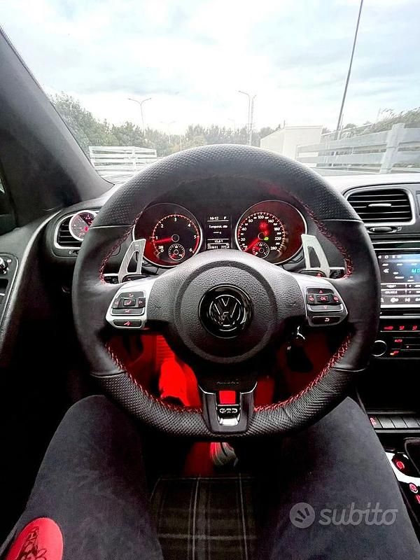 Usata VW Golf VI GTD 170 CV (125 kW) 2011 Nero Utilitaria