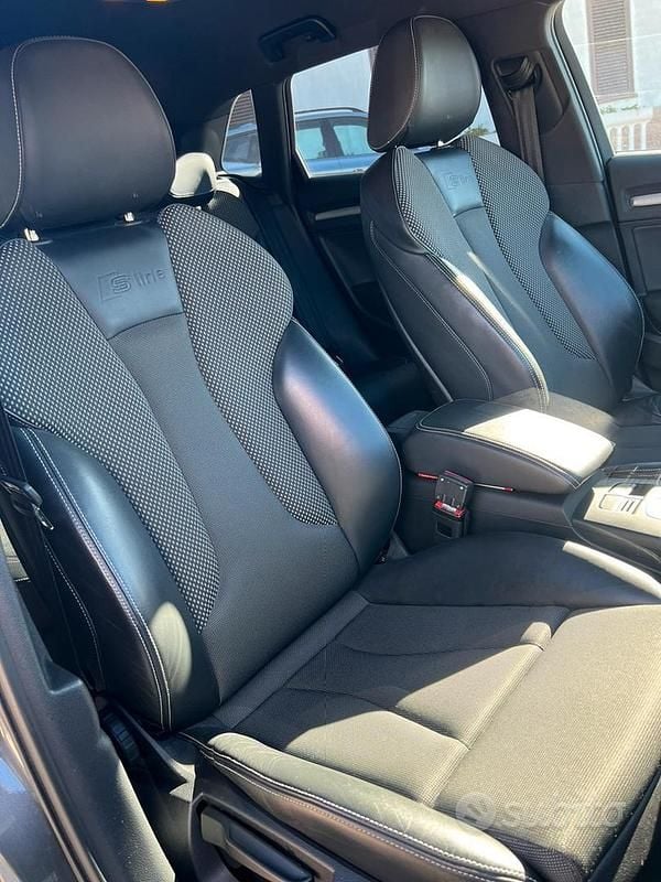 Usata Audi A3 S-Line 105 CV (77 kW) 2015 Grigio Berlina