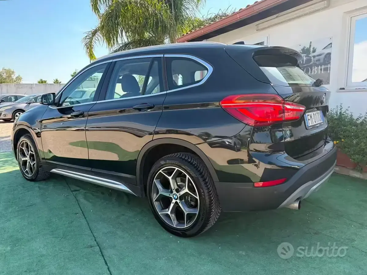 Usata BMW X1 Sport Line 150 CV (110 kW) 2017 Nero SUV