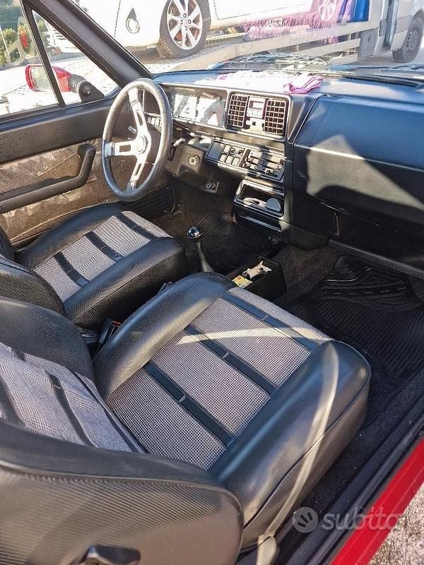 Usata Fiat Ritmo Abarth 130 CV (95 kW) 1985 Rosso Berlina