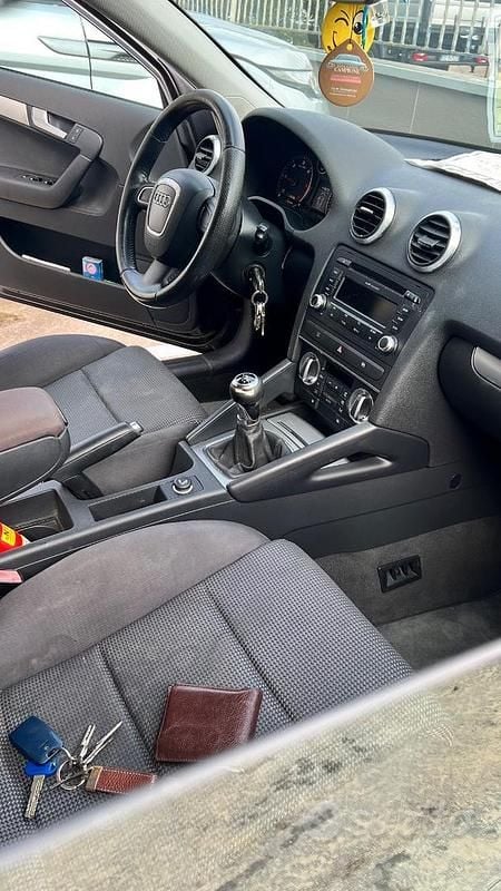 Usata Audi A3 Sportback 2010 Nero Utilitaria