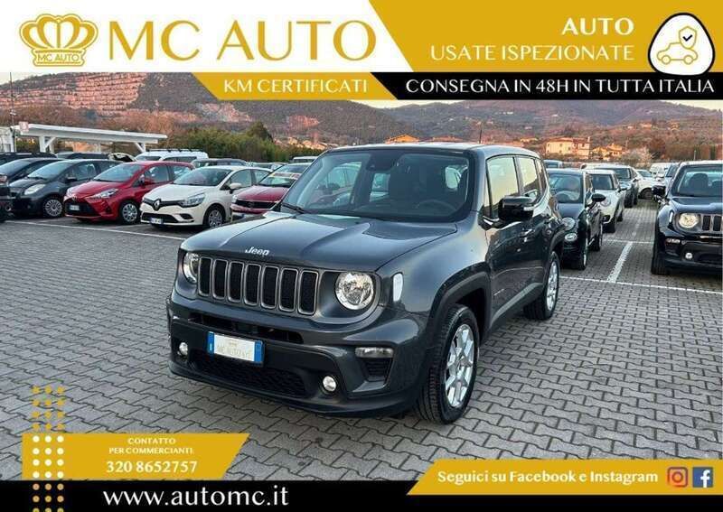 Usata Jeep Renegade Limited 120 CV (88 kW) 2023 Grigio scuro SUV