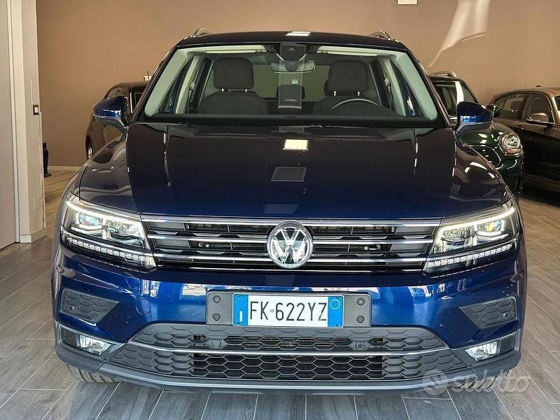 Usata VW Tiguan Style 150 CV (110 kW) 2017 Blu SUV