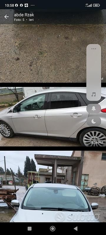 Usata Ford Focus 100 CV (73 kW) 2010 Grigio Berlina