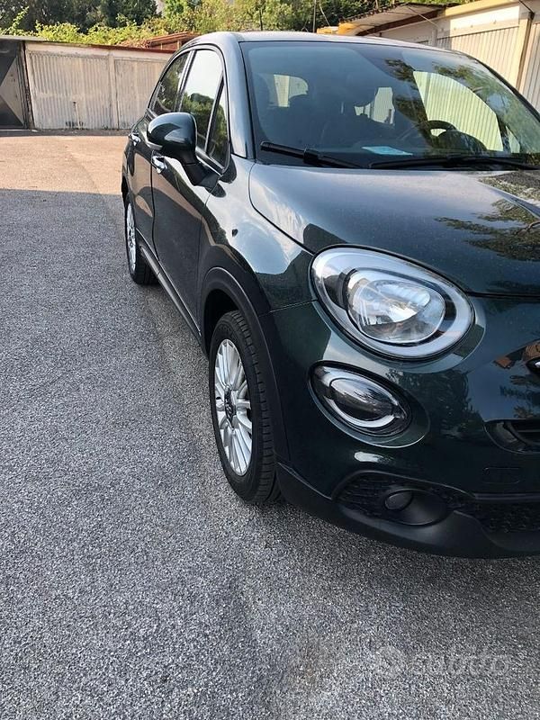 Usata Fiat 500X 95 CV (69 kW) 2021 Verde SUV