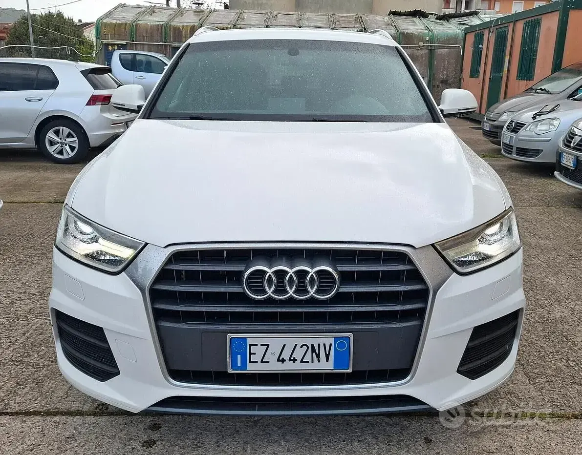 Usata Audi Q3 S-Line 150 CV (110 kW) 2015 Bianco SUV