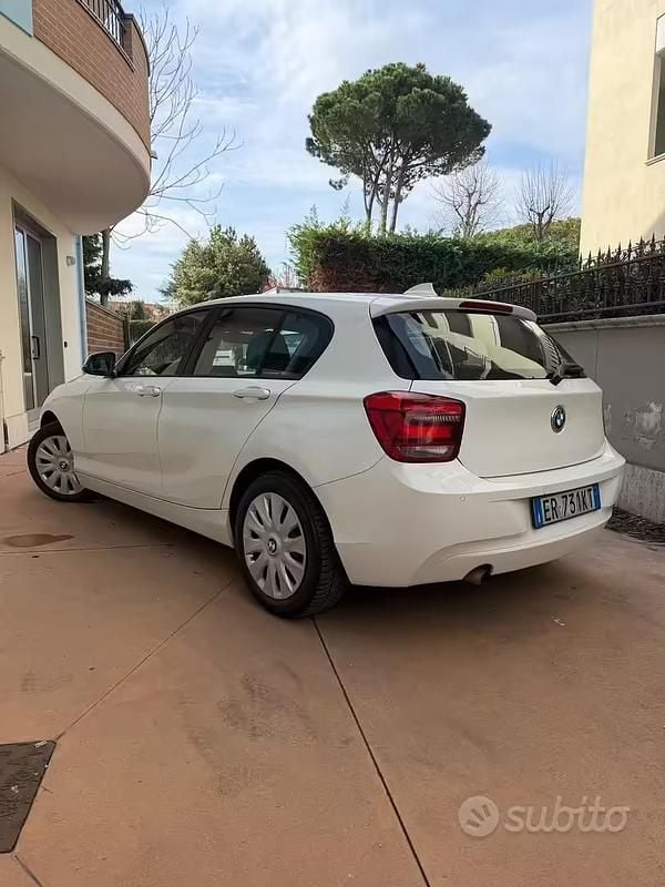 Usata BMW 116 136 CV (100 kW) 2013 Bianco Utilitaria