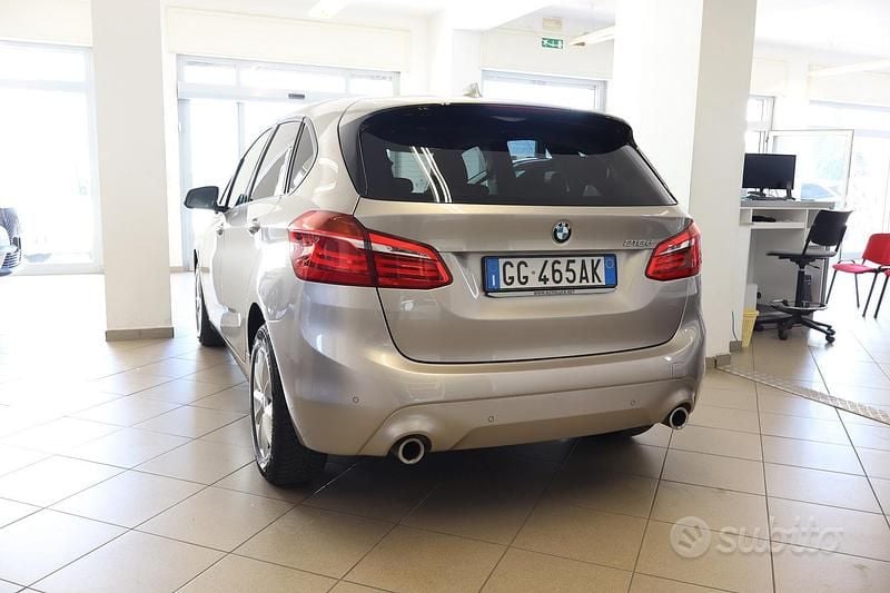 Usata BMW 218 Active Tourer Advantage 150 CV (110 kW) 2021 Grigio Monovolume
