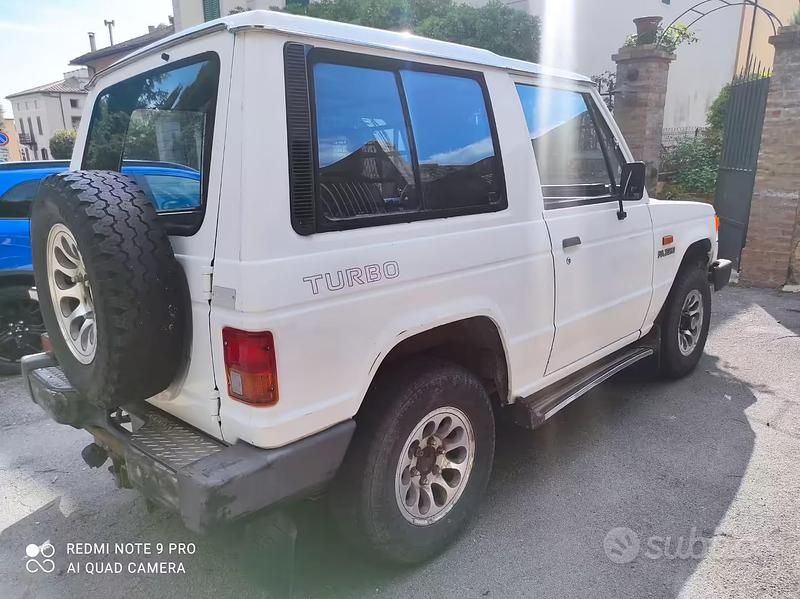 Usata Mitsubishi Pajero Top 84 CV (61 kW) 1989 Bianco SUV
