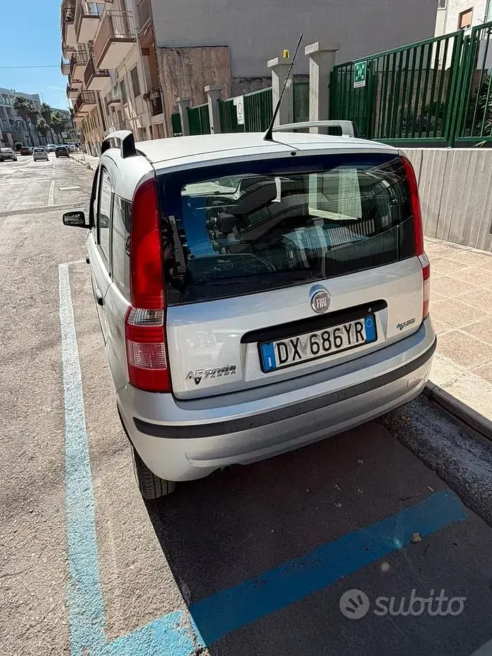 Usata Fiat Panda Dynamic 60 CV (44 kW) 2009 Grigio Utilitaria