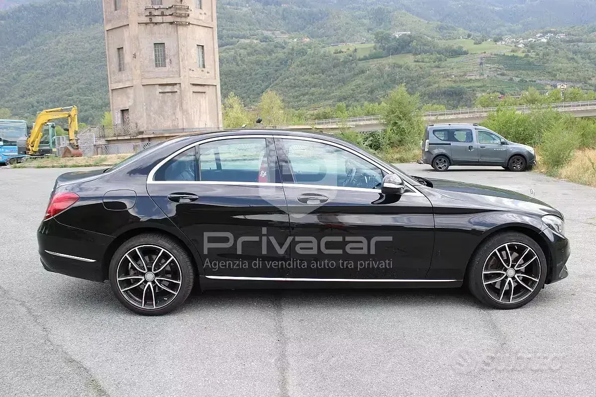 Usata Mercedes C250 Premium 204 CV (150 kW) 2015 Nero Berlina