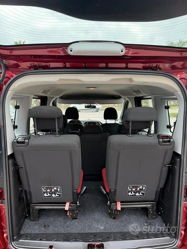 Usata Fiat Doblò 2015 Rosso Monovolume