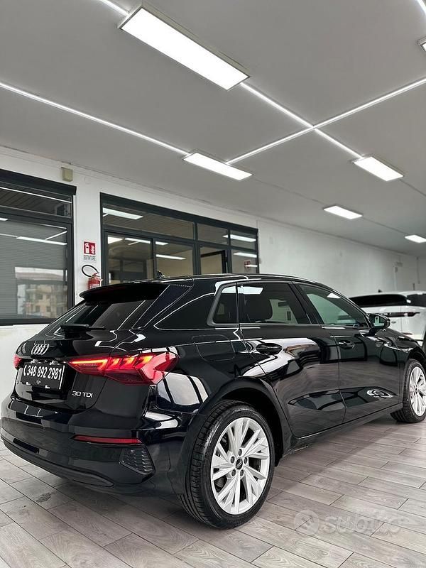 Usata Audi A3 Business 116 CV (85 kW) 2021 Nero Berlina