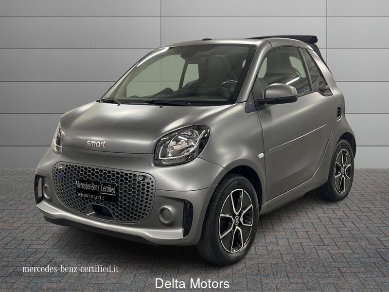 Grigio Usata 2021 Smart ForTwo Electric Drive Passion Cabrio | 12.800 € (Ottimo prezzo) - Immagine 1/4