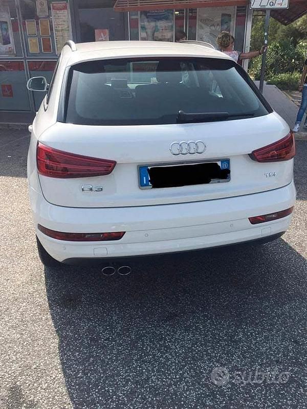 Usata Audi Q3 Sport 120 CV (88 kW) 2015 Bianco SUV