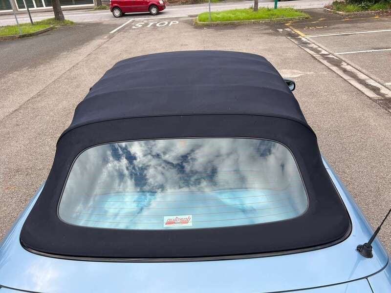 Usata Saab 9-3 Cabriolet Vector 150 CV (110 kW) 2007 Blu Cabrio