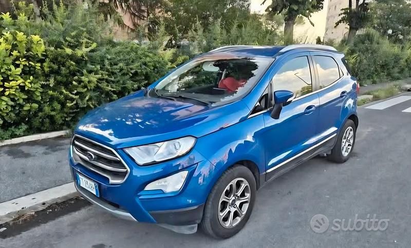 Usata Ford Ecosport 100 CV (73 kW) 2018 Blu SUV