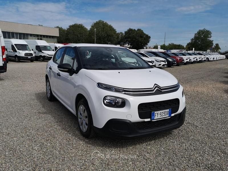 Usata Citroën C3 Live 102 CV (75 kW) 2019 Bianco Utilitaria