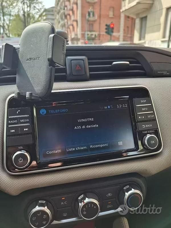 Usata Nissan Micra Acenta 2018 Grigio Utilitaria