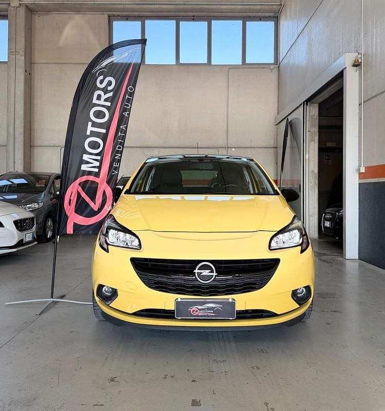 Usata Opel Corsa S 95 CV (69 kW) 2015 Giallo Utilitaria