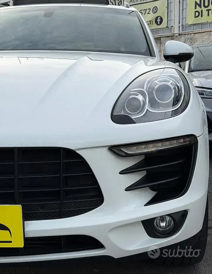 Usata Porsche Macan S 250 CV (183 kW) 2015 Bianco SUV