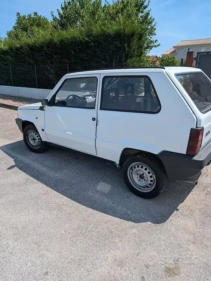 Usata Fiat Panda 34 CV (25 kW) 1990 Bianco Utilitaria