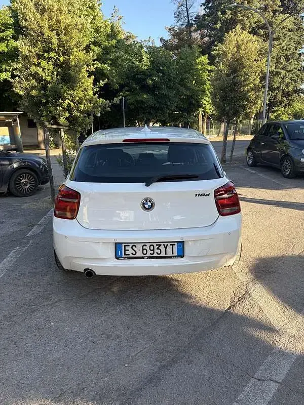 Usata BMW 116 116 CV (85 kW) 2013 Bianco Utilitaria