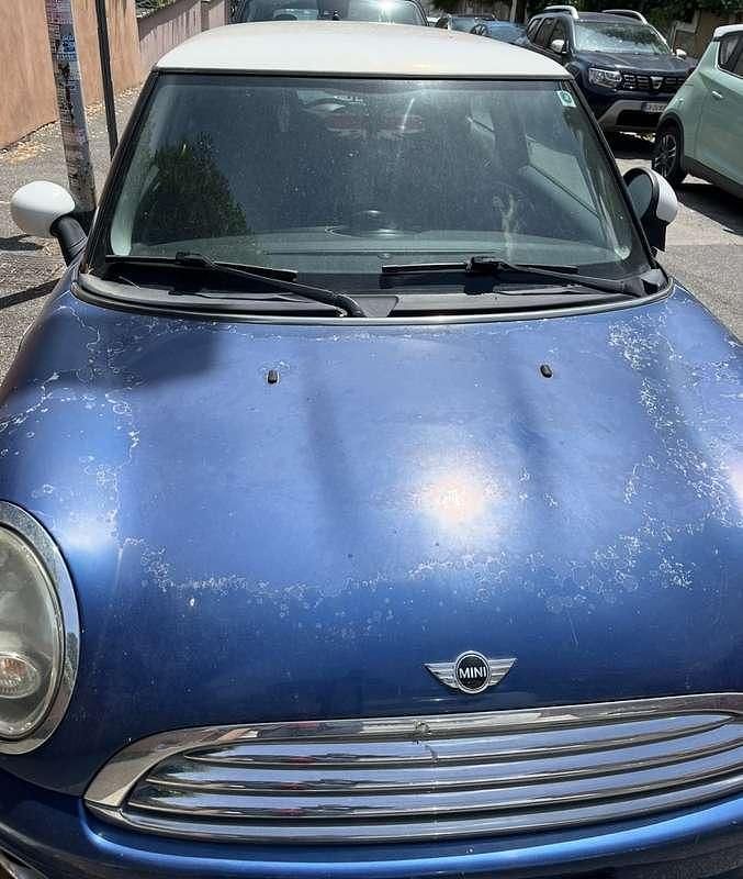 Begagnad Mini ONE 95 HK (69 kW) 2009 Blå Halvkombi