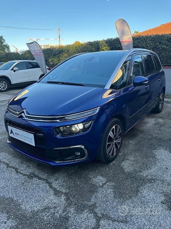 Usata Citroën C4 SpaceTourer Shine 131 CV (96 kW) 2018 Blu Monovolume