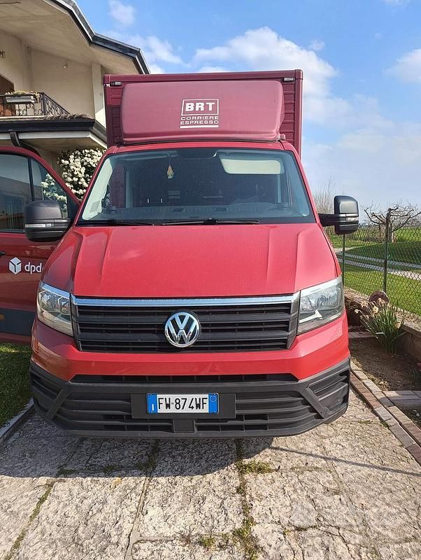 Usata VW Crafter 175 CV (128 kW) 2019 Rosso Furgone