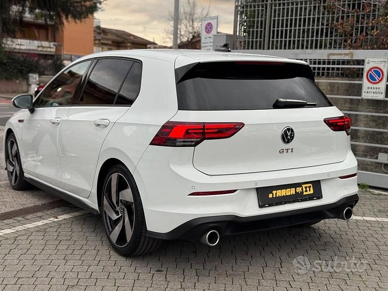 Usata VW Golf VII GTI 2021 Bianco Utilitaria