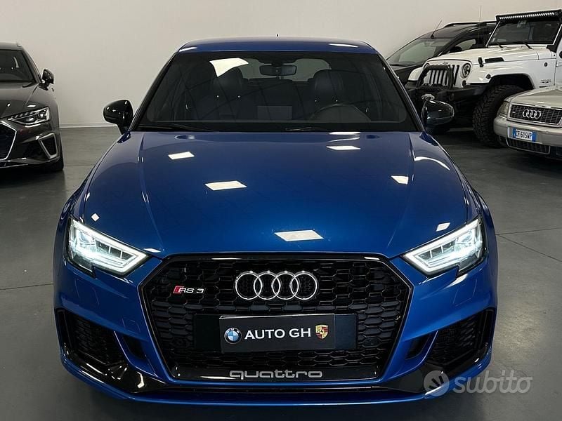Usata Audi RS3 400 CV (294 kW) 2018 Blu Berlina