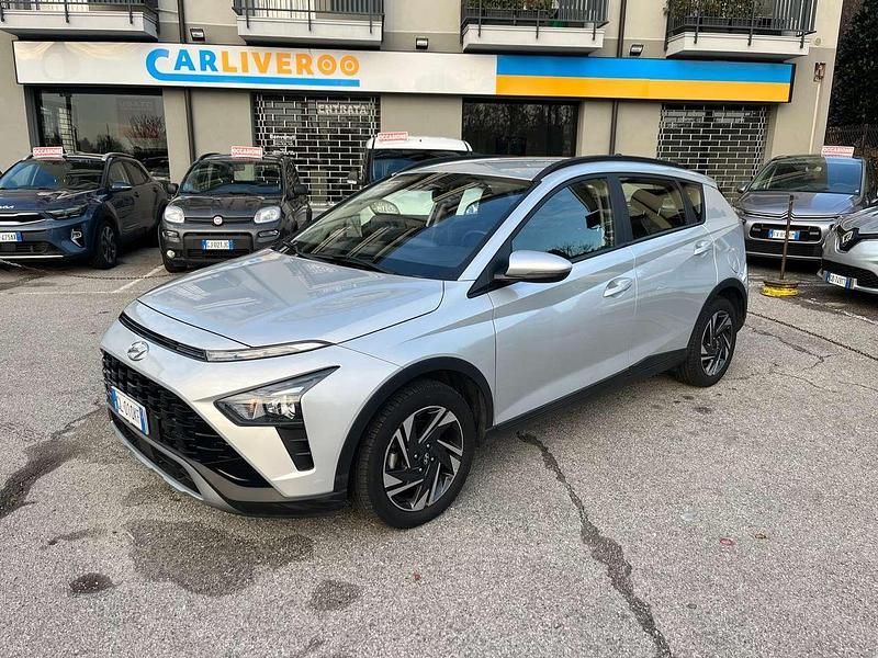 Argento Usata 2022 Hyundai Bayon SUV | 10.950 € (Ottimo prezzo) - Immagine 1/4