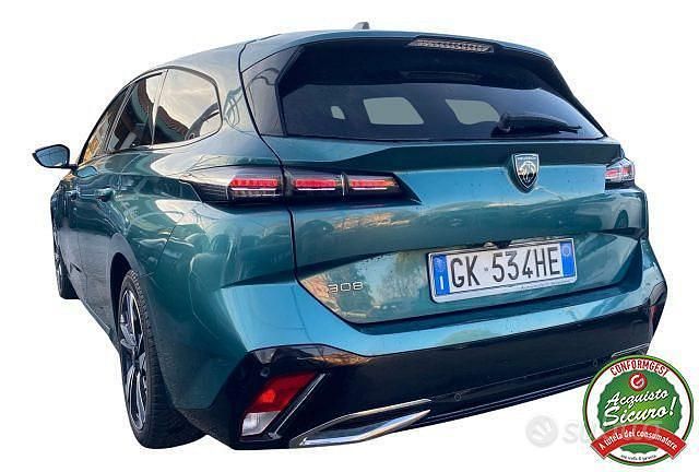 Usata Peugeot 308 Allure 131 CV (96 kW) 2022 Verde Station wagon