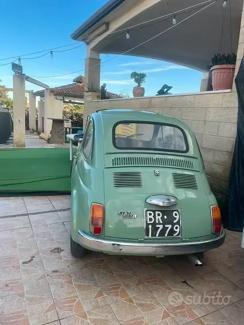 Usata Fiat 500 1970 Verde Utilitaria