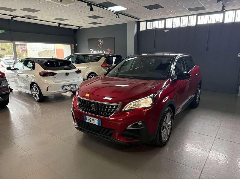 Usata Peugeot 3008 Allure 131 CV (96 kW) 2018 Rosso SUV