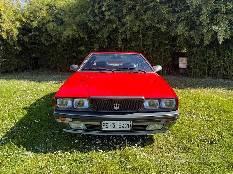 Usata Maserati Biturbo 245 CV (180 kW) 1990 Rosso Coupé