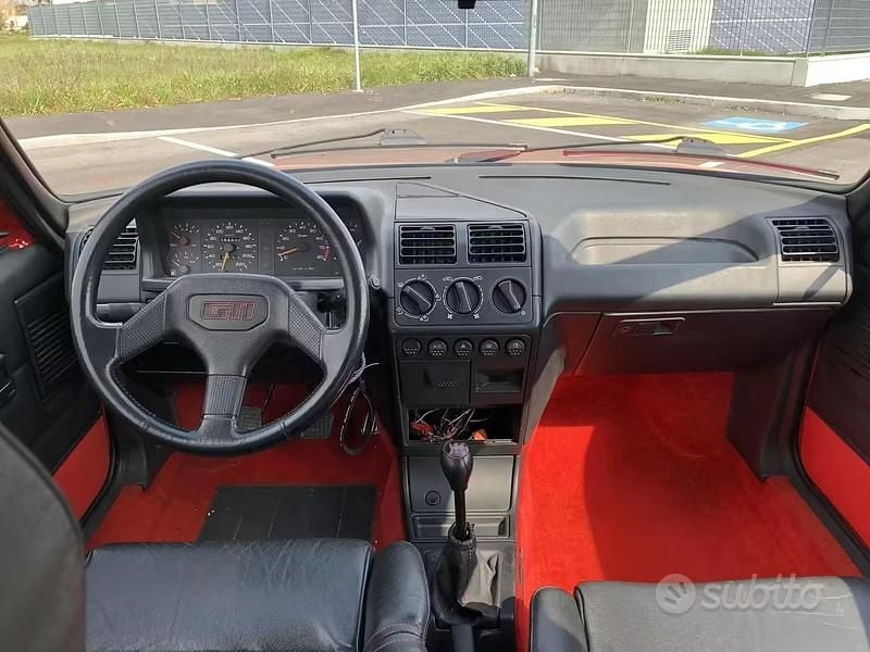Usata Peugeot 205 GTi 130 CV (95 kW) 1991 Rosso Berlina