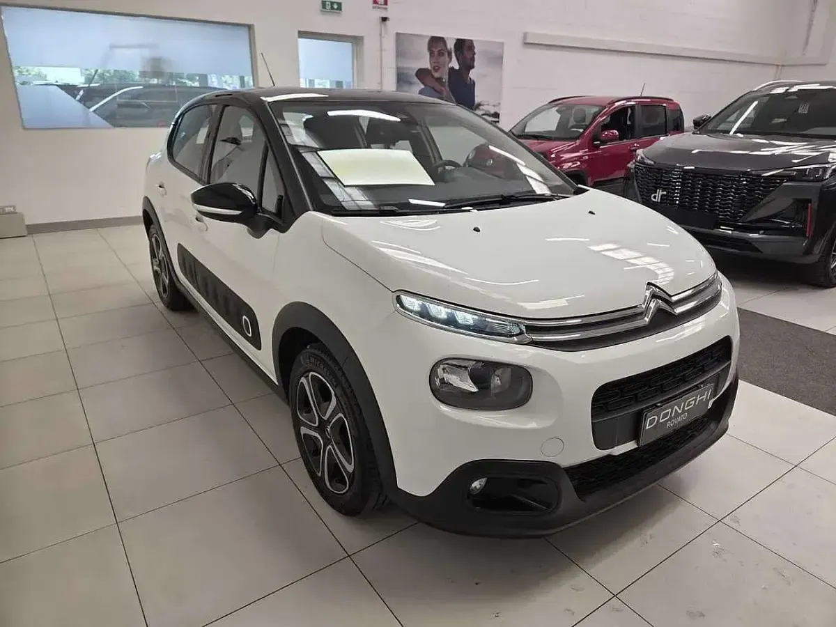 Usata Citroën C3 PureTech 83 CV (61 kW) 2018 Bianco Utilitaria