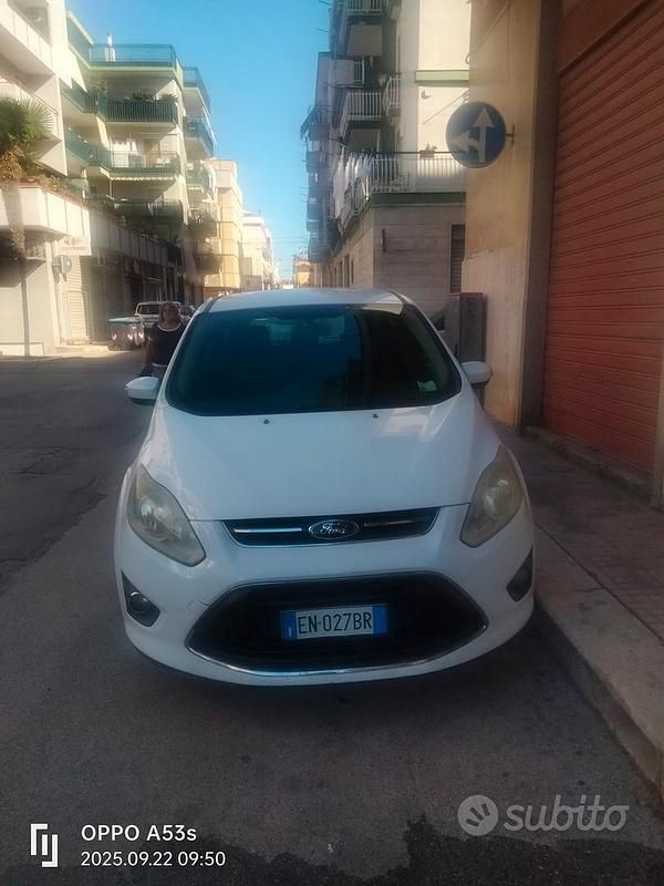Usata Ford C-MAX 125 CV (91 kW) 2012 Bianco Monovolume