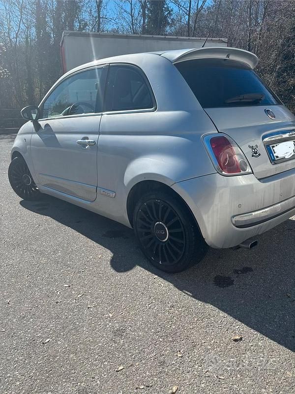 Usata Fiat 500 Sport 69 CV (50 kW) 2008 Grigio Cabrio
