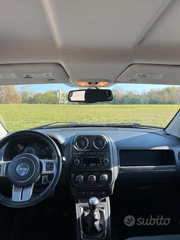 Usata Jeep Compass 163 CV (119 kW) 2012 Nero SUV