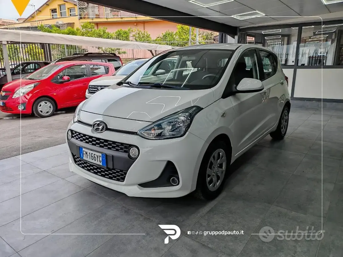 Usata Hyundai i10 Classic 67 CV (49 kW) 2017 Bianco Utilitaria