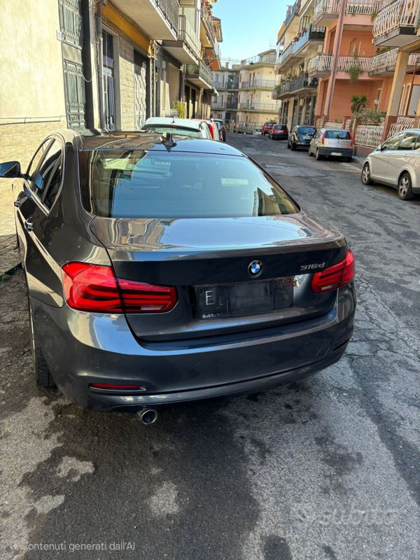 Usata BMW 316 116 CV (85 kW) 2017 Grigio Berlina