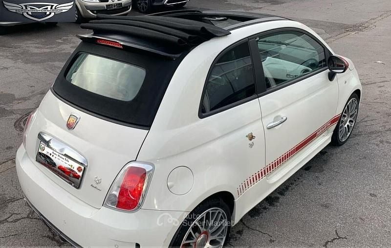 Usata Abarth 595 Turismo 160 CV (117 kW) 2013 Bianco Cabrio
